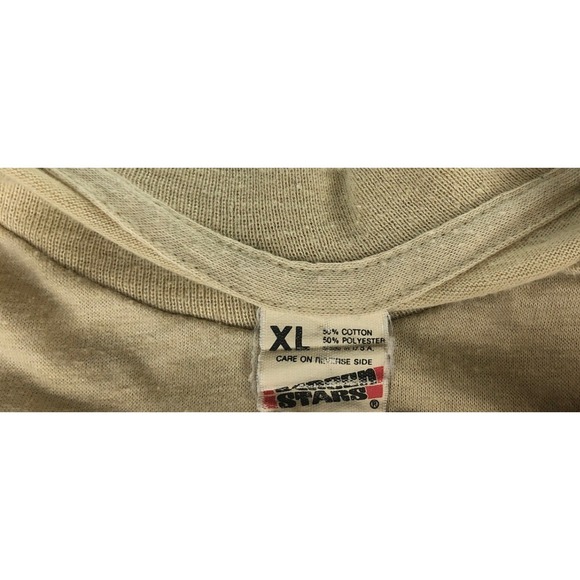 Vintage 86 Screen Stars Cotillion Goes Nuts Mr Peanut Graphic Shirt Youth XL Tan - Picture 4 of 7